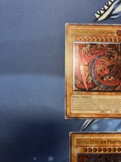 YuGiOh 2004 SOI Uria Harmon Raviel Sacred Beasts Ultimate Rare First Edition 4x - Image 3