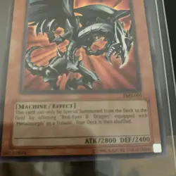 Red-Eyes Black Metal Dragon FMR-001 1996 Yu-Gi-Oh Near Mint Condition - Image 3
