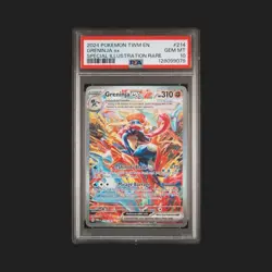 Greninja EX Sir Scarlet & Violet Twilight Masquerade Holo Pokemon Card PSA 10 - Image 1