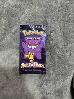 Pokemon Packs Trick or Trade 3 Card Mini Booster Pack-Halloween-New - Image 1