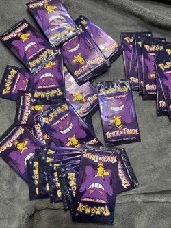 Pokemon Packs Trick or Trade 3 Card Mini Booster Pack-Halloween-New - Image 3