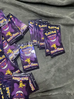 Pokemon Packs Trick or Trade 3 Card Mini Booster Pack-Halloween-New - Image 4