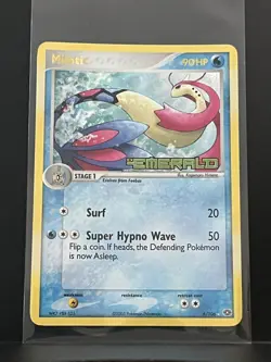 Milotic 8/106 EX Emerald Reverse Holo Stamped Pokemon TCG Card LP - Image 1