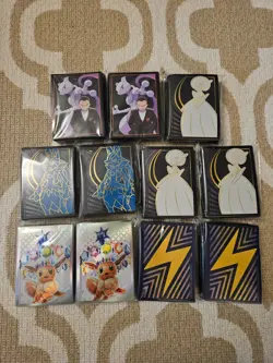 Pokemon TCG: ETB Card Sleeves (Variety of Sets) 61 Packs - Image 3