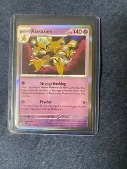 Pokemon Alakazam TCG Holo Rare Card 82/167 Twilight Masquerade - Image 1