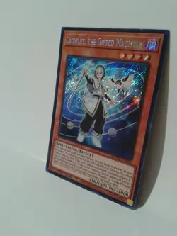 YuGiOh BLMM-EN044 Crowley, The Gifted Magistus secret rare NM (1 card) - Image 3