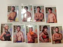 RIZIN Trading Card AllStar Set RENA Takeda Inoue YAMAN Sleeve - Image 1