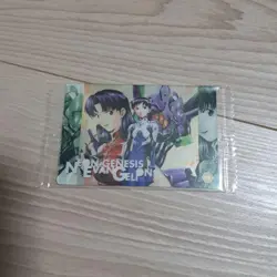 Neon Genesis Evangelion Card Shinji Ikari Misato Katsuragi Wafers - Image 1