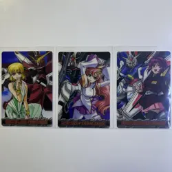 Gundam SEED Wafers Lacus & Kira & Luna Maria Individual Card - Image 1