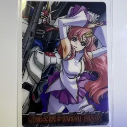 Gundam SEED Wafers Lacus & Kira & Luna Maria Individual Card - Image 3