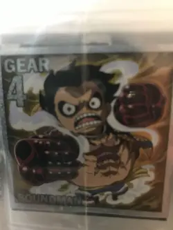 One Piece Wafers Nika GEAR4 Trading Card Unopened Condition Issues - Image 2