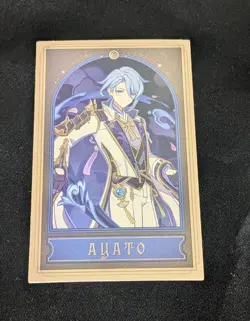 Genshin Impact Ayato Trading Card 2024 Limited Edition - Image 1