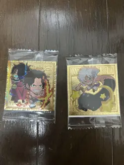 One Piece Trading Card Nikalfy/Moria Ace & Dragon Wafers Unopened Condition - Image 1