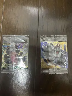 One Piece Trading Card Nikalfy/Moria Ace & Dragon Wafers Unopened Condition - Image 2