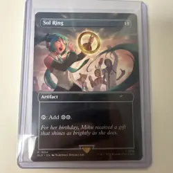 Sol Ring - NM - Hatsune Miku Secret Lair - Magic the Gathering MTG non-foil - Image 1