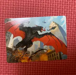 Grendel, Spawn of Knull Art Card Signature Marvel's Spider-Man NM MTG - Image 1