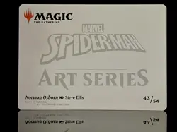 Norman Osborn Art Card - Art Series: Marvel's Spider-Man 43/54 MTG - Image 2