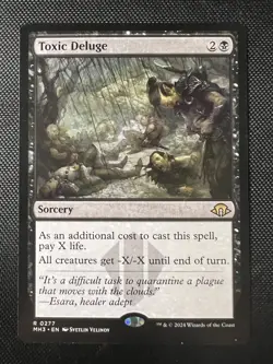 MTG Toxic Deluge R 0277 Regular Rare Modern Horizons 3 MH3 NM - Image 1