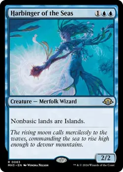 MTG -Harbinger of the Seas - Regular Rare #63 NM Modern Horizons 3 MH3 - Image 1