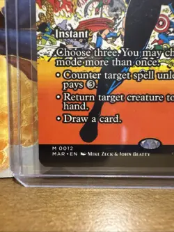 MTG Mystic Confluence MAR M0012 Spider-Man Variant NM - Image 2