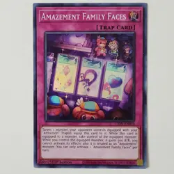 Amazement Family Faces - LIOV-EN070 - NM - Super Rare - 1st ed - Yugioh - Image 1