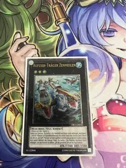 WIND-UP CARRIER ZENMAITY GERMAN ULTIMATE ORCS-EN044 DE044 NEAR MINT YUGIOH TCG - Image 1