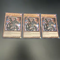 3x Dark Armed Dragon BLMR-EN054 Ultra Rare 1st Ed NM Yugioh - Image 1