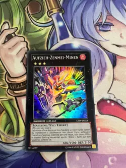 WIND-UP ZENMAINES GERMAN SUPER CT09-EN008 DE008 NEAR MINT YUGIOH TCG - Image 1