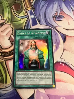 WISEMAN'S CHALICE FRENCH DREV-EN060 FR060 NEAR MINT YUGIOH TRADING CARD GAME - Image 1
