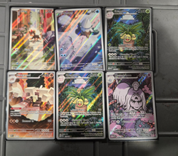 mega evolutions lot of 6 cards fullarts - Image 1