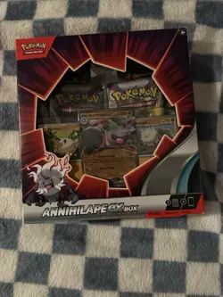Pokemon TCG: Annihilape EX Box - Bonus Foil Cards Promos Brand NEW SEALED - Image 1