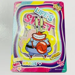 Kayou Spongebob Squarepants Hobby Premium SSR Trading Card CCG - Mr.Krabs - Image 1