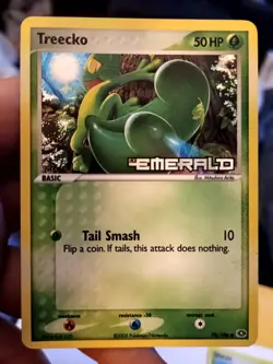 Pokemon Cards Ex Emerald Treecko 70/106 & Ex Crystal Guardians Grovyle 32/100... - Image 2