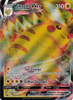 Pikachu VMAX SWSH286 Promo Holo SWSH: Sword & Shield Promo Cards NM Pokemon - Image 1
