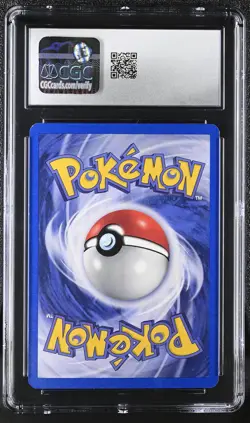 CGC 7.5 Blaine's Moltres 2000 Gym Heroes 1/132 Holo Graded Pokemon Card SWIRL - Image 2