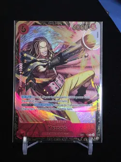 One Piece TCG Yassop (Championship 2025 Regionals Top 64 Prize Card) OP09-013 - Image 1
