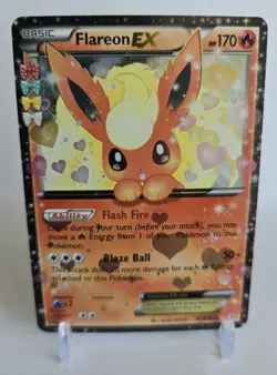 Pokemon TCG Flareon EX Ultra Rare Card Radiant Collection RC6/RC32 - Image 1