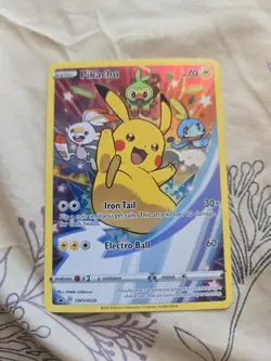 Pikachu SWSH020 Sword & Shield Promo Cards Holo NM - Image 4