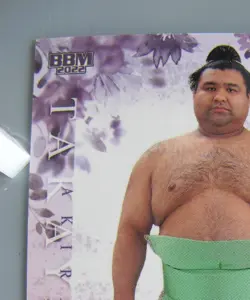 Takayasu Akira Sumo TCG Card Hana Japanese Pro Sumo Pop Japan BBM 2022 F/S - Image 2