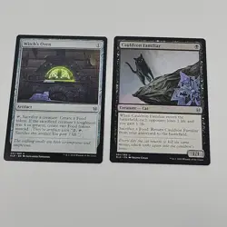 Witch's Oven / Familiar NM Throne of Eldraine- MTG Magic The Gathering Cat Combo - Image 1