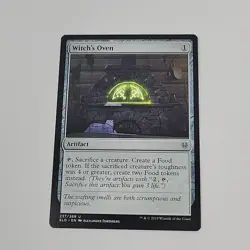 Witch's Oven / Familiar NM Throne of Eldraine- MTG Magic The Gathering Cat Combo - Image 2