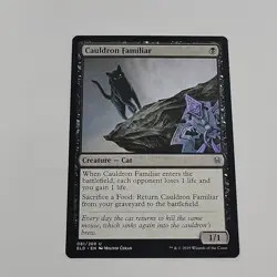 Witch's Oven / Familiar NM Throne of Eldraine- MTG Magic The Gathering Cat Combo - Image 3