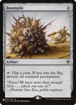 Boompile Regular - The List MTG-NM - Image 1