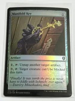 Manifold Key 319 MTG D&D Baldurs Gate Commander 2022 MT - 9.0 + Uncommon Foil - Image 2