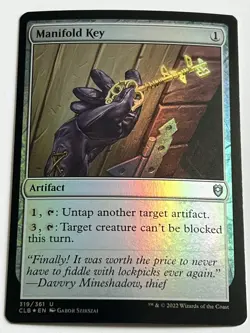 Manifold Key 319 MTG D&D Baldurs Gate Commander 2022 MT - 9.0 + Uncommon Foil - Image 4