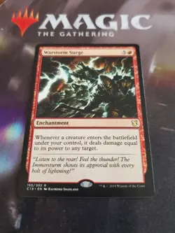 MTG. Warstorm Surge. Commander 2019. 155/302. Lp - Image 1