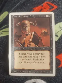Demonic Tutor Magic The Gathering - Image 1