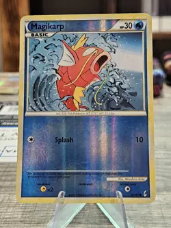 Pokemon TCG Magikarp 61/95 Call of Legends Reverse Holo LP - Image 1