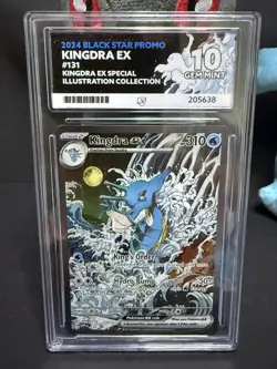 Pokemon Kingdra EX SVP 131 Black Star Promo shrouded fable ACE 10 GEM MINT - Image 1