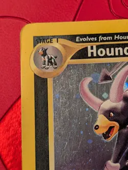Houndoom #4/75 Pokemon Neo Discovery Unlimited Edition Holo Rare - Image 3